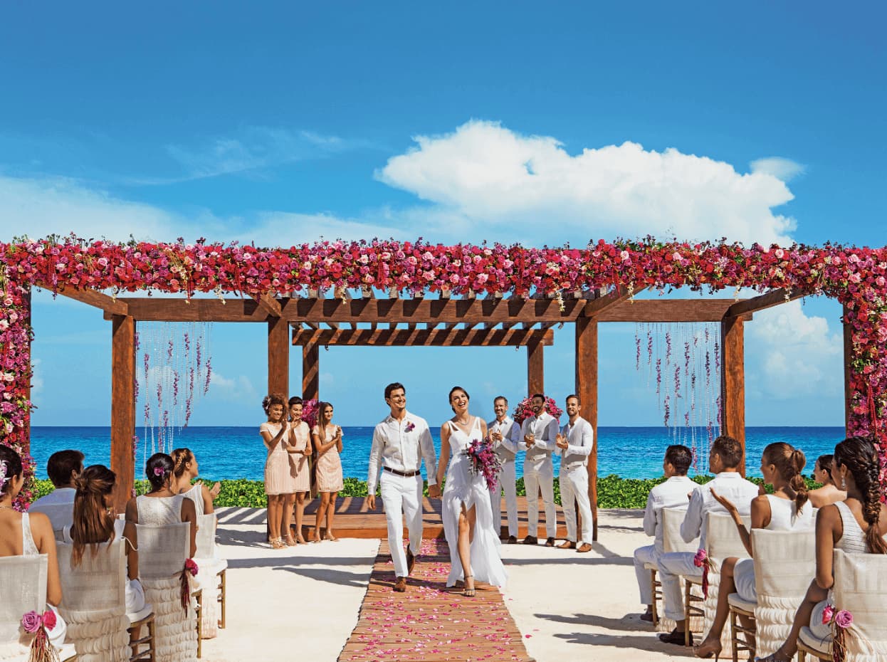 Luxury wedding destination in Cancun, Mexico