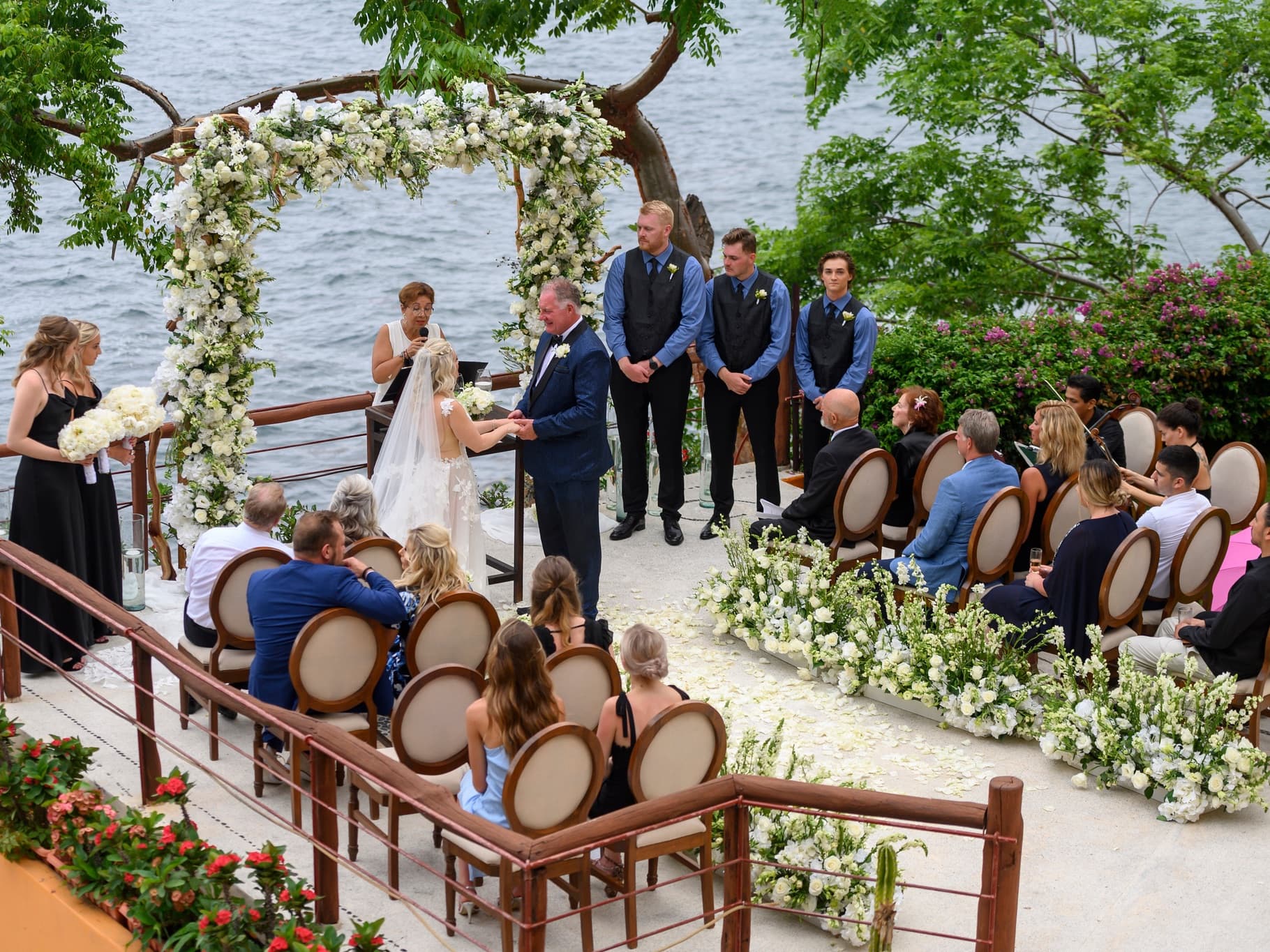 Luxury wedding destination in Punta Mita, Mexico