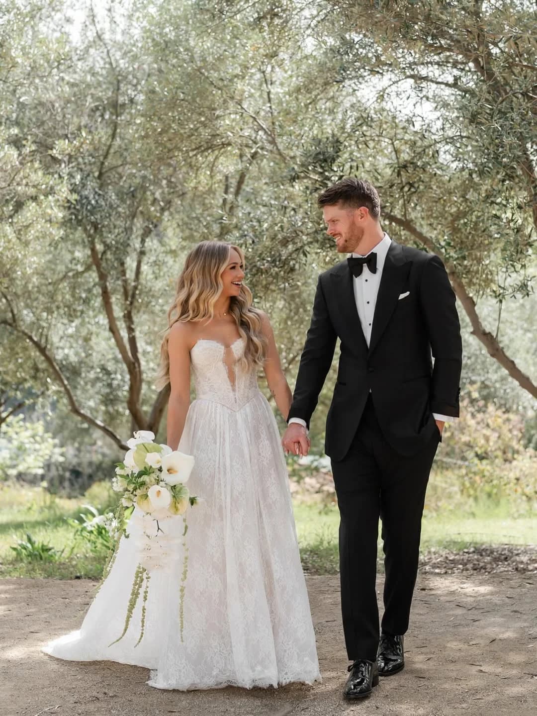 Sam Darnold and Katie Hoofnagle’s California Wedding Was Big, Beautiful, and Surprisingly Intentional
