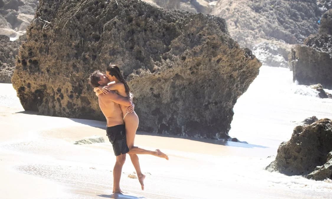 Alessandra Ambrosio Said Yes on a Dreamy Beach, and the Ring Is Stunning