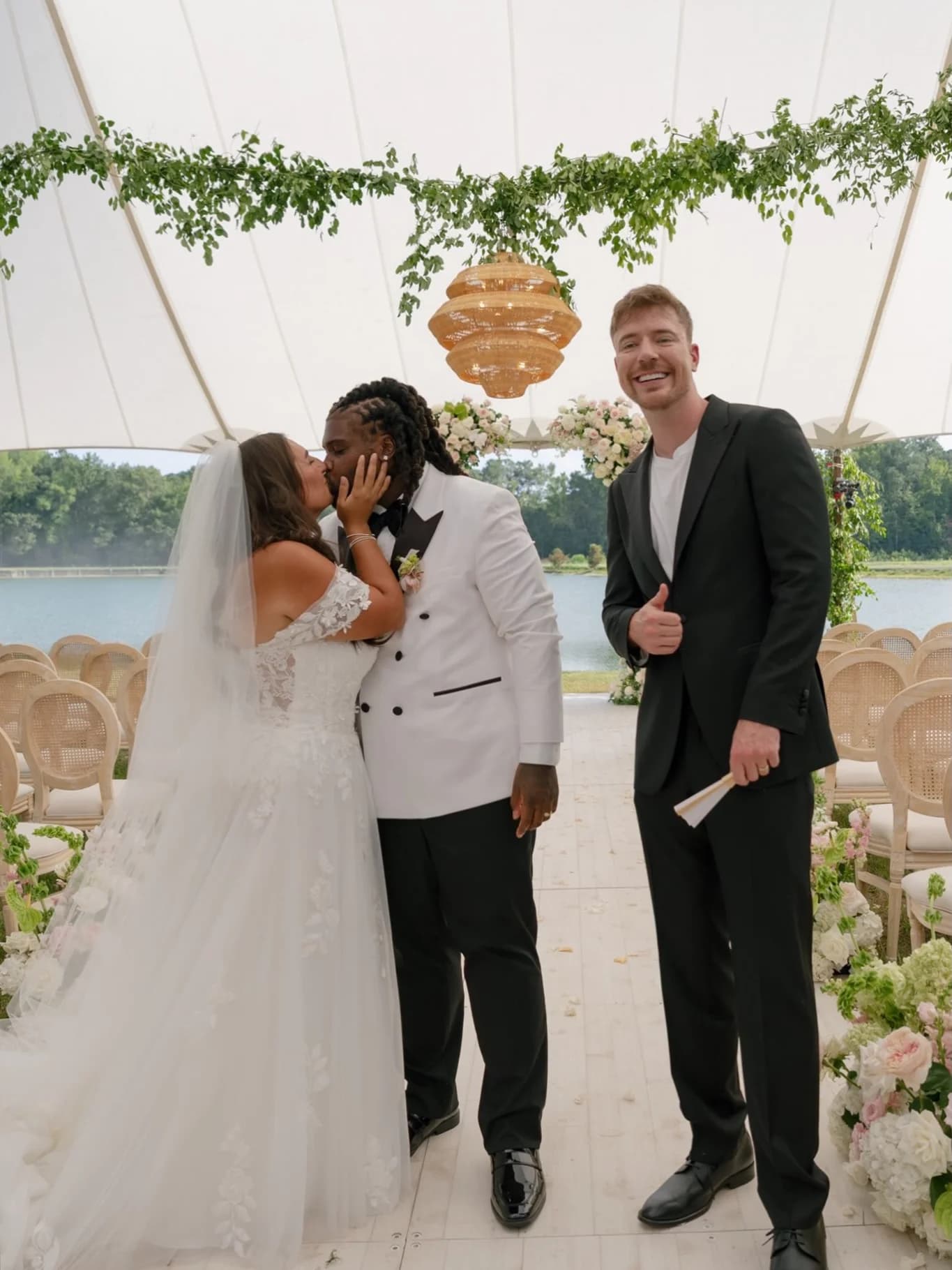 MrBeast Helped This Couple Lose 160 Pounds Before Their Wedding, and the Reveal Left Their Families Stunned
